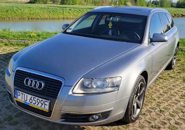 Audi A6 cena 14909 przebieg: 255000, rok produkcji 2007 z Sieradz małe 352